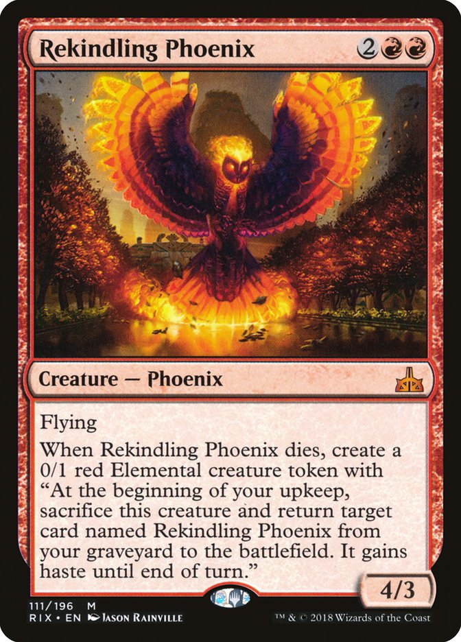 Rekindling Phoenix [Rivals of Ixalan] | Rock City Comics