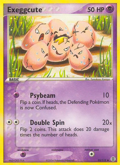 Exeggcute (33/112) [EX: FireRed & LeafGreen] | Rock City Comics