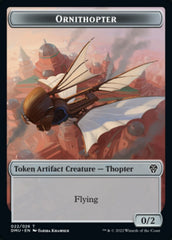 Bird (002) // Ornithopter Double-sided Token [Dominaria United Tokens] | Rock City Comics