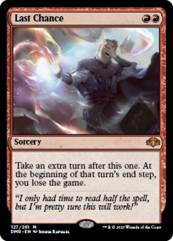 Last Chance [Dominaria Remastered] | Rock City Comics