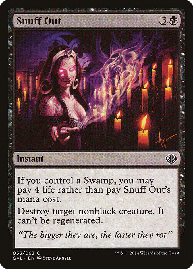 Snuff Out (Garruk vs. Liliana) [Duel Decks Anthology] | Rock City Comics