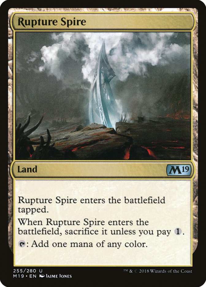 Rupture Spire [Core Set 2019] | Rock City Comics