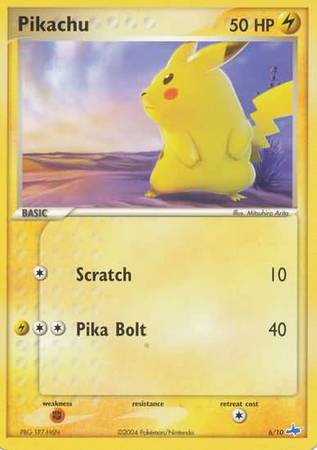 Pikachu (6/10) [EX: Trainer Kit - Latios] | Rock City Comics