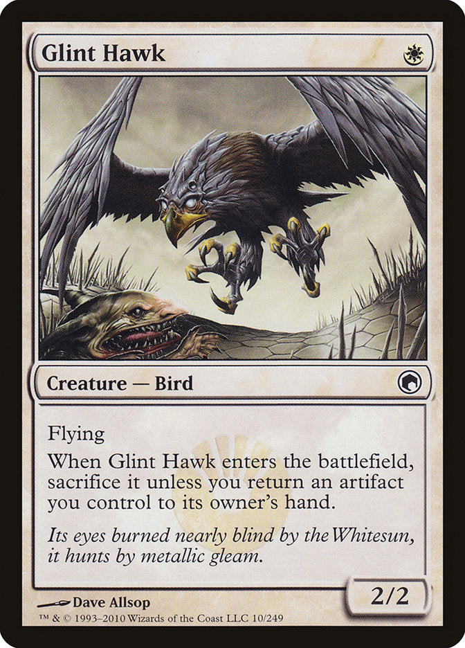 Glint Hawk [Scars of Mirrodin] | Rock City Comics