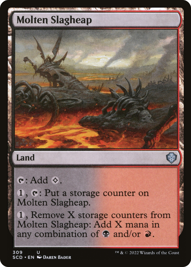 Molten Slagheap [Starter Commander Decks] | Rock City Comics