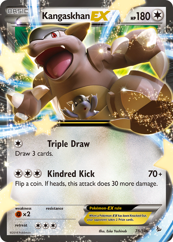 Kangaskhan EX (78/106) [XY: Flashfire] | Rock City Comics