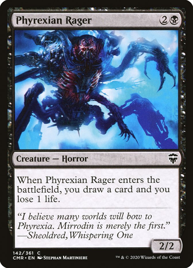 Phyrexian Rager [Commander Legends] | Rock City Comics