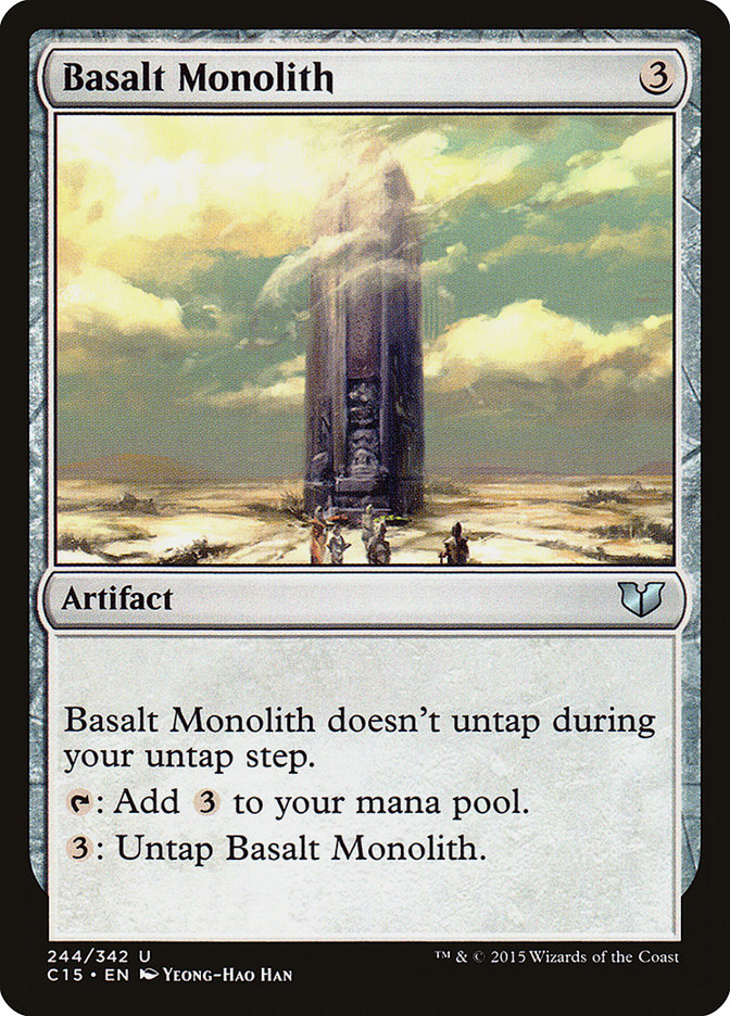 Basalt Monolith [Commander 2015] | Rock City Comics