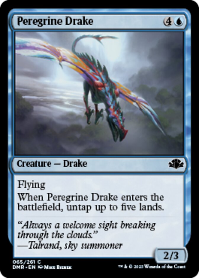 Peregrine Drake [Dominaria Remastered] | Rock City Comics