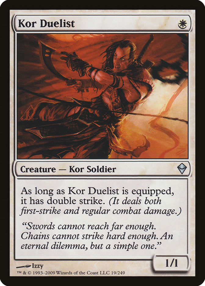 Kor Duelist [Zendikar] | Rock City Comics