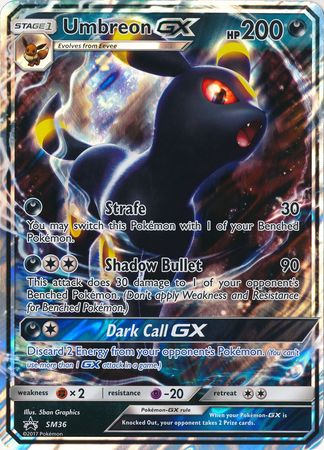 Umbreon GX (SM36) (Jumbo Card) [Sun & Moon: Black Star Promos] | Rock City Comics