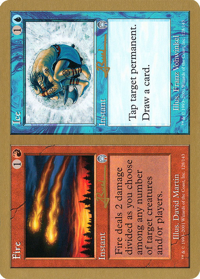 Fire // Ice (Antoine Ruel) [World Championship Decks 2001] | Rock City Comics