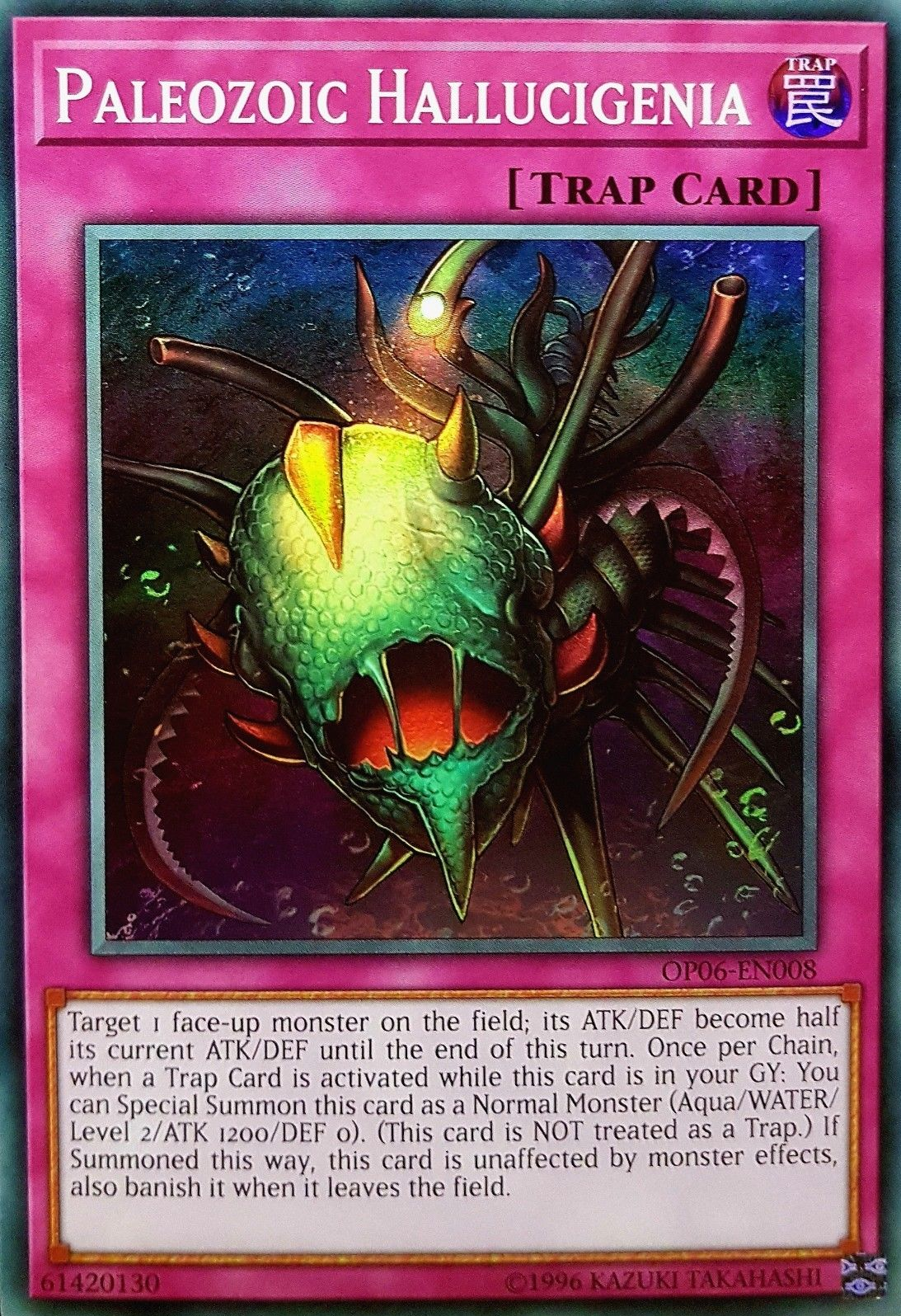 Paleozoic Hallucigenia [OP06-EN008] Super Rare | Rock City Comics