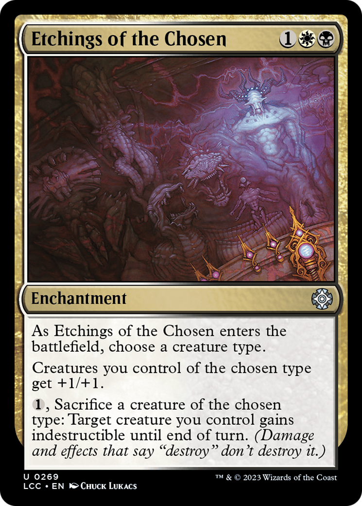 Etchings of the Chosen [The Lost Caverns of Ixalan Commander] | Rock City Comics