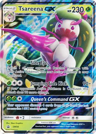 Tsareena GX (SM56) (Jumbo Card) [Sun & Moon: Black Star Promos] | Rock City Comics