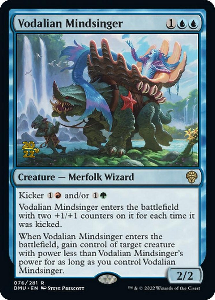 Vodalian Mindsinger [Dominaria United Prerelease Promos] | Rock City Comics