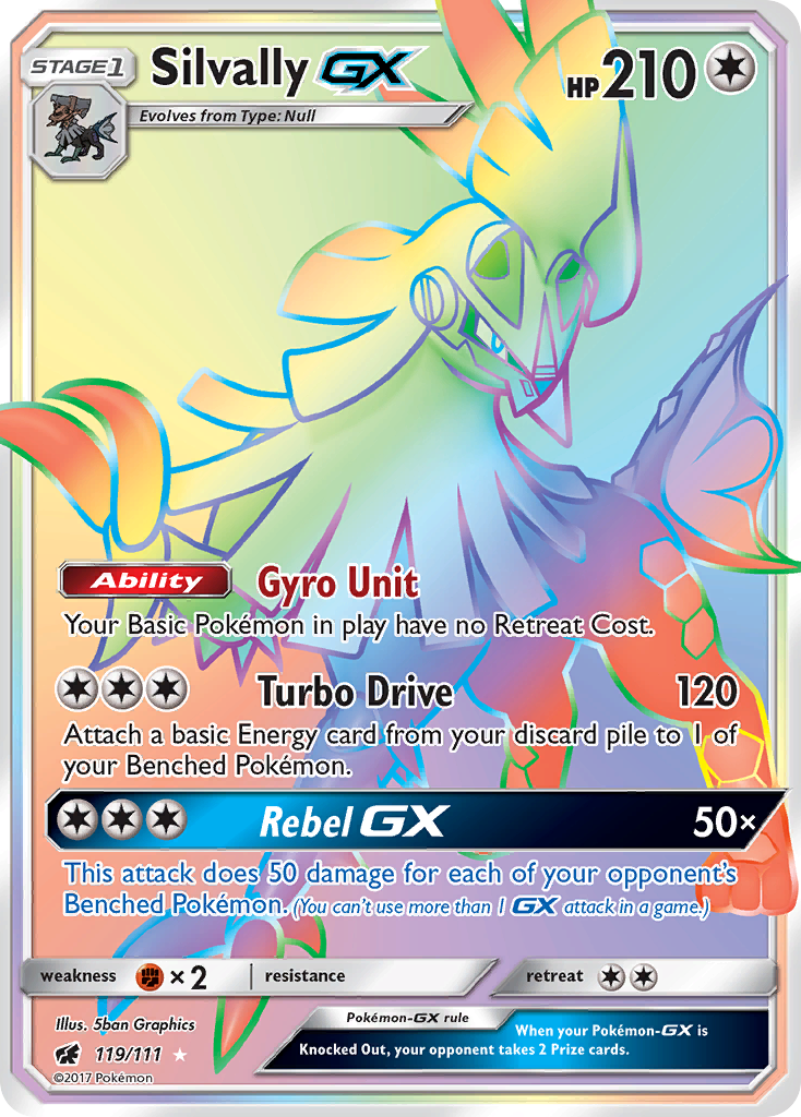 Silvally GX (119/111) [Sun & Moon: Crimson Invasion] | Rock City Comics