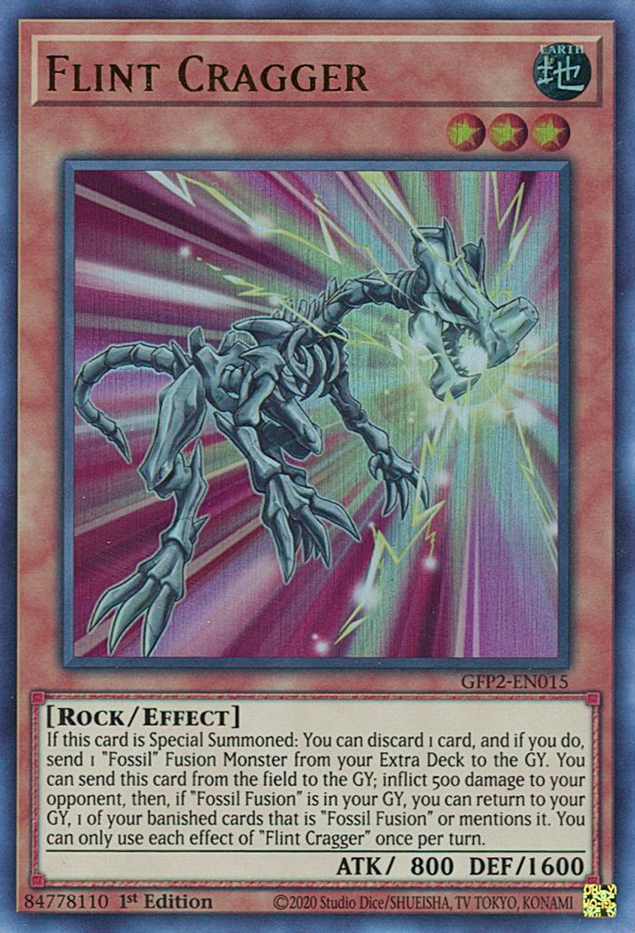 Flint Cragger [GFP2-EN015] Ultra Rare | Rock City Comics