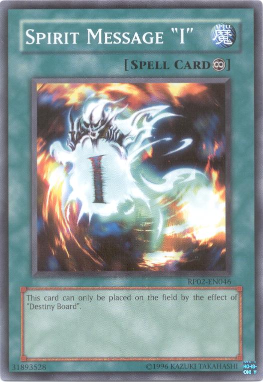Spirit Message "I" [RP02-EN046] Common | Rock City Comics
