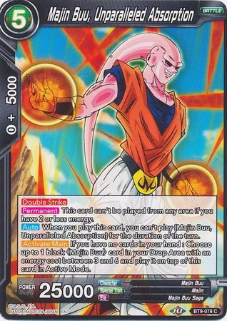 Majin Buu, Unparalleled Absorption [BT9-078] | Rock City Comics