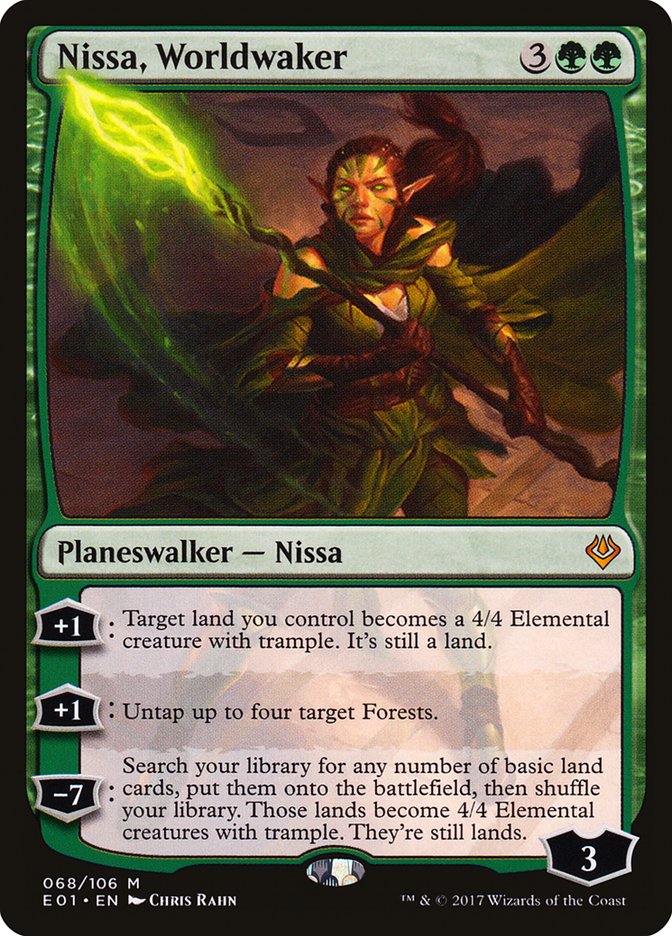 Nissa, Worldwaker [Archenemy: Nicol Bolas] | Rock City Comics