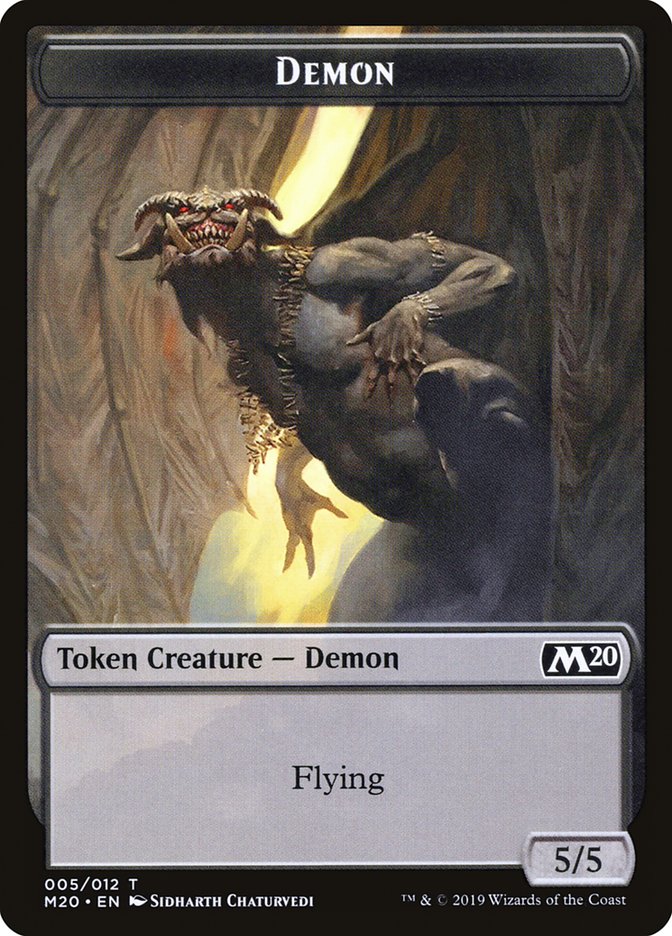 Demon [Core Set 2020 Tokens] | Rock City Comics