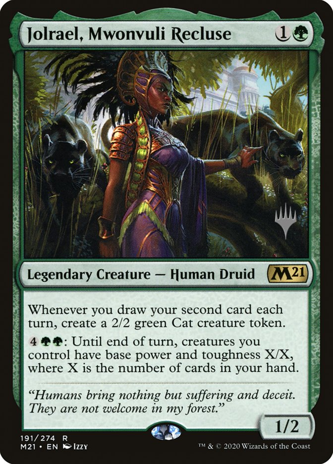 Jolrael, Mwonvuli Recluse (Promo Pack) [Core Set 2021 Promos] | Rock City Comics