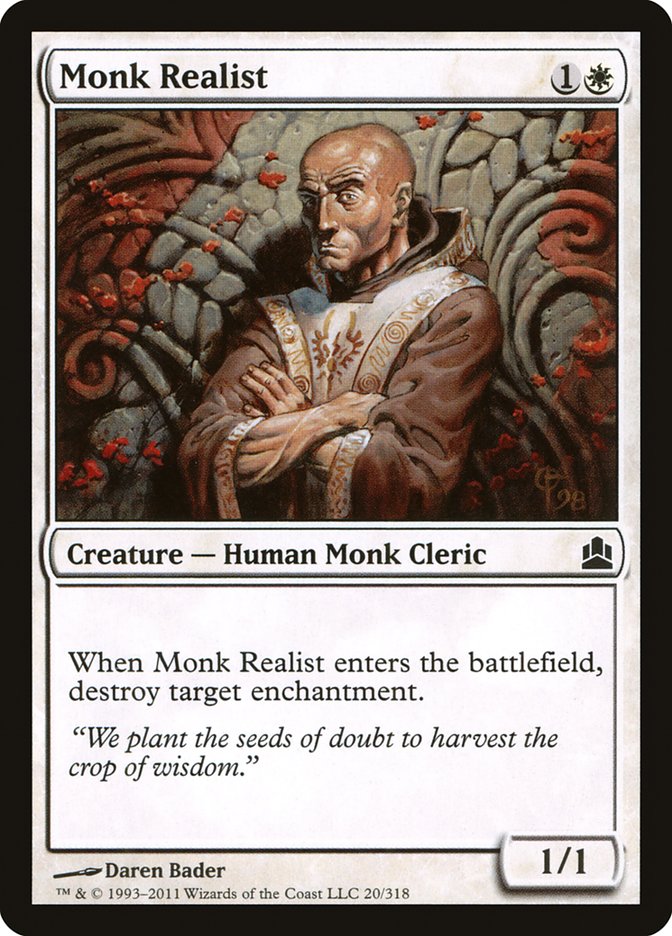 Monk Realist [Commander 2011] | Rock City Comics