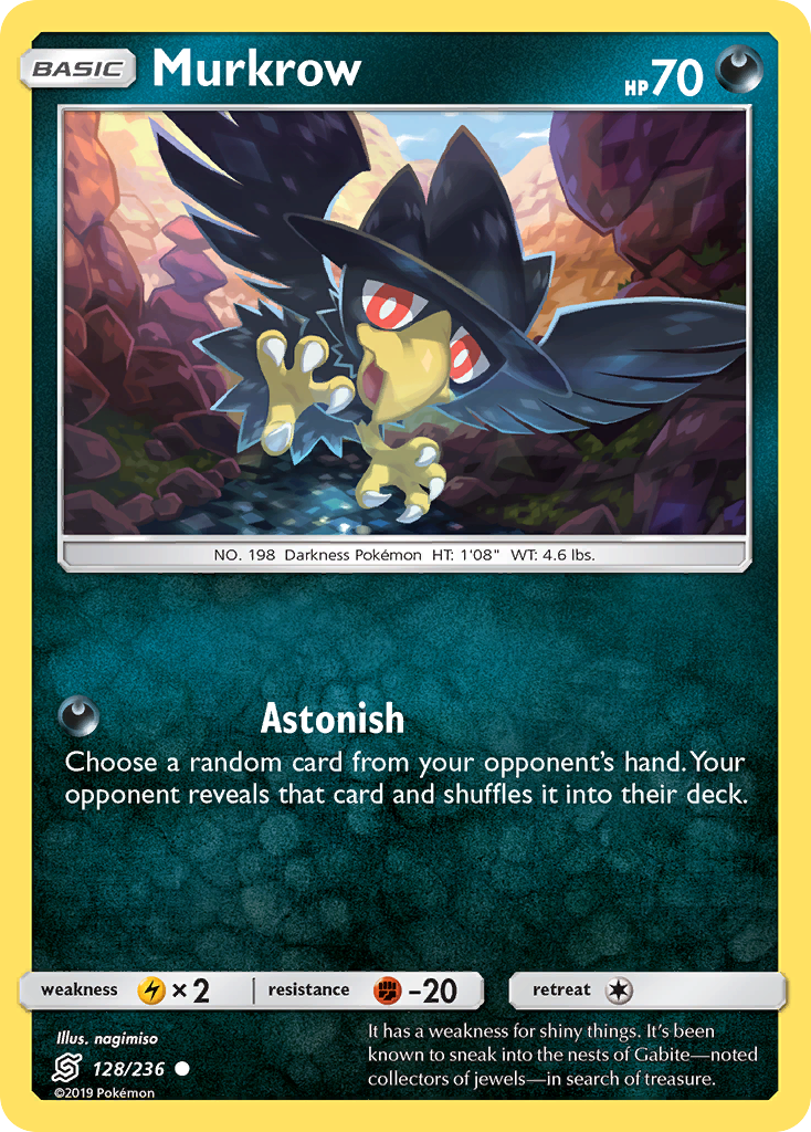 Murkrow (128/236) [Sun & Moon: Unified Minds] | Rock City Comics