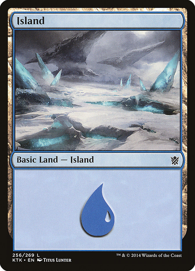 Island (256) [Khans of Tarkir] | Rock City Comics