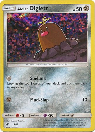 Alolan Diglett (9/12) [McDonald's Promos: 2017 Collection] | Rock City Comics