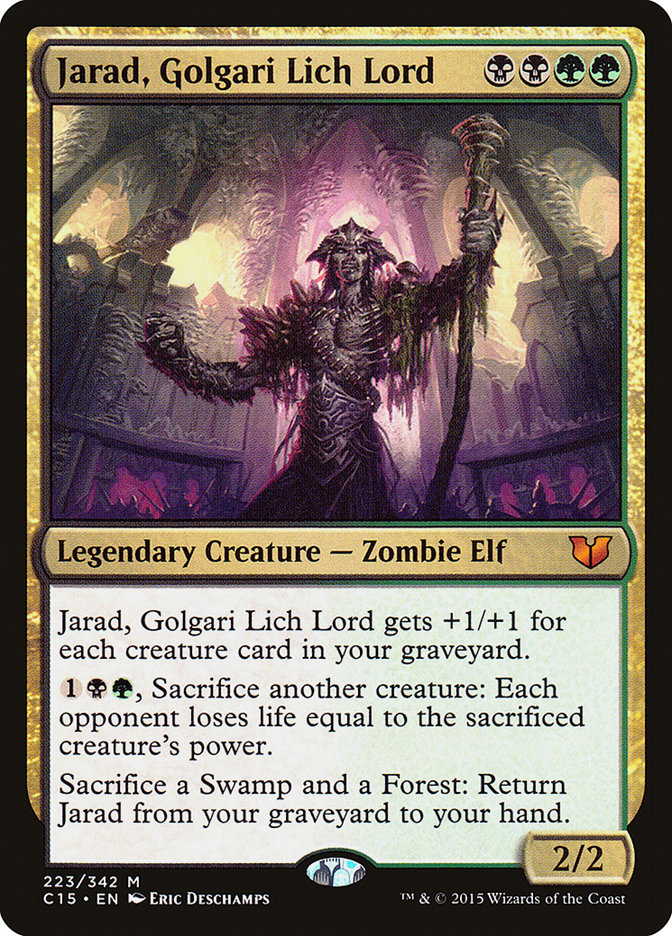 Jarad, Golgari Lich Lord [Commander 2015] | Rock City Comics