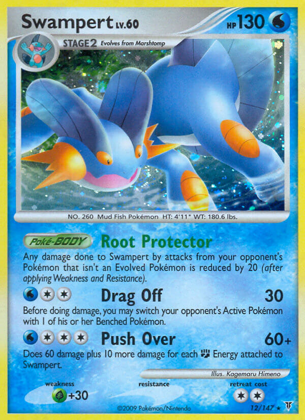 Swampert (12/147) (Theme Deck Exclusive) [Platinum: Supreme Victors] | Rock City Comics