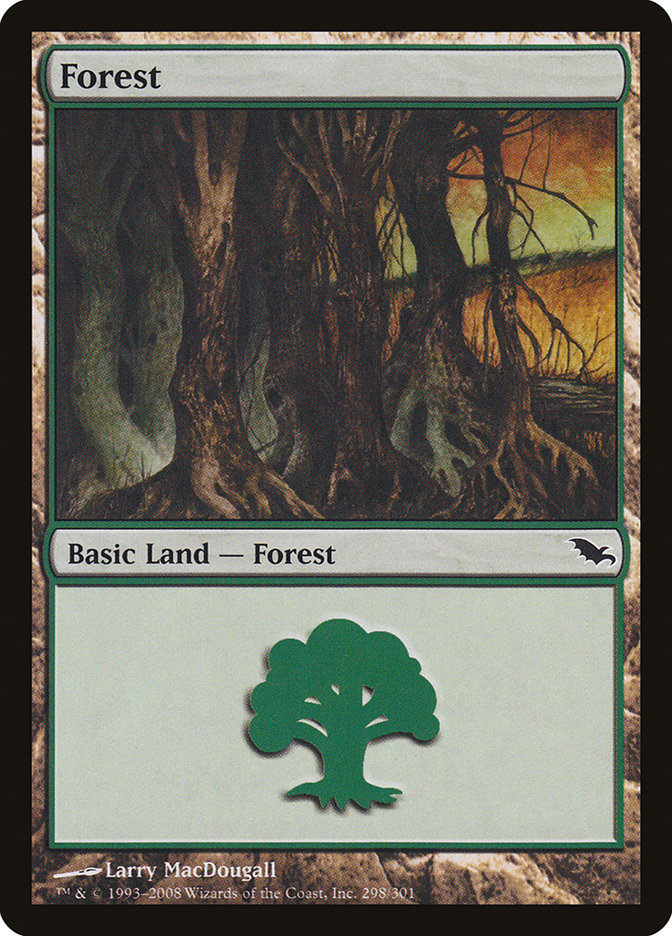 Forest (298) [Shadowmoor] | Rock City Comics