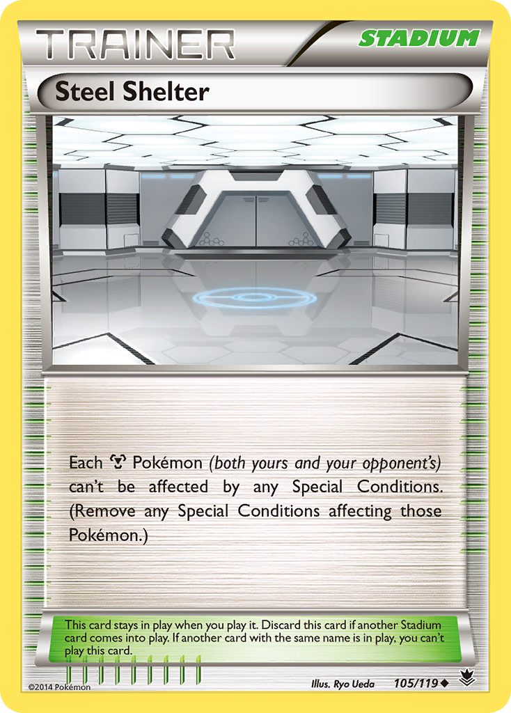 Steel Shelter (105/119) [XY: Phantom Forces] | Rock City Comics