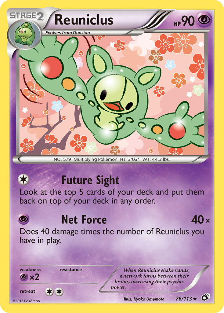 Reuniclus (76/113) [Black & White: Legendary Treasures] | Rock City Comics