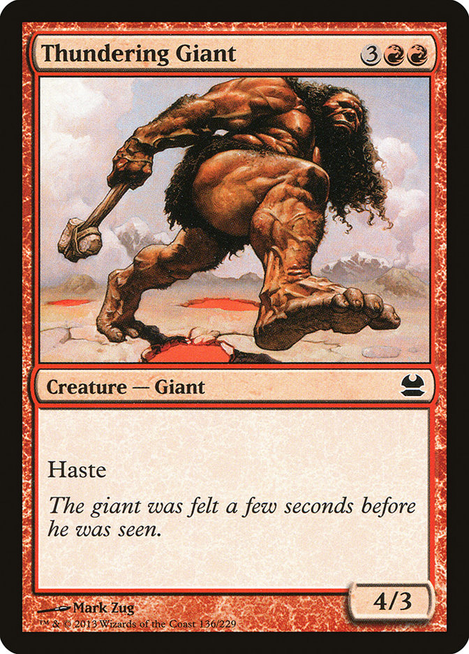 Thundering Giant [Modern Masters] | Rock City Comics