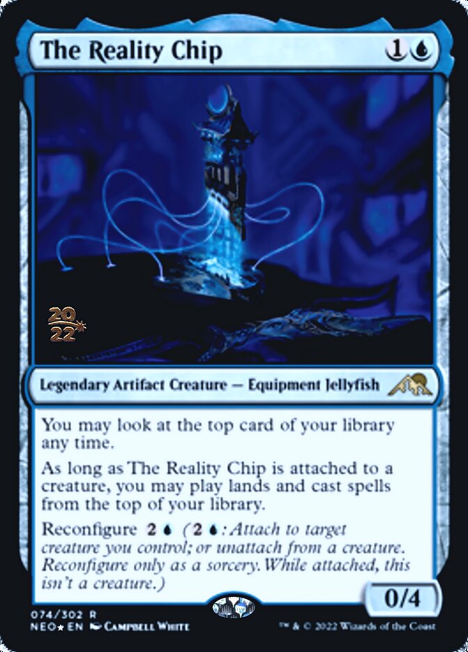 The Reality Chip [Kamigawa: Neon Dynasty Prerelease Promos] | Rock City Comics