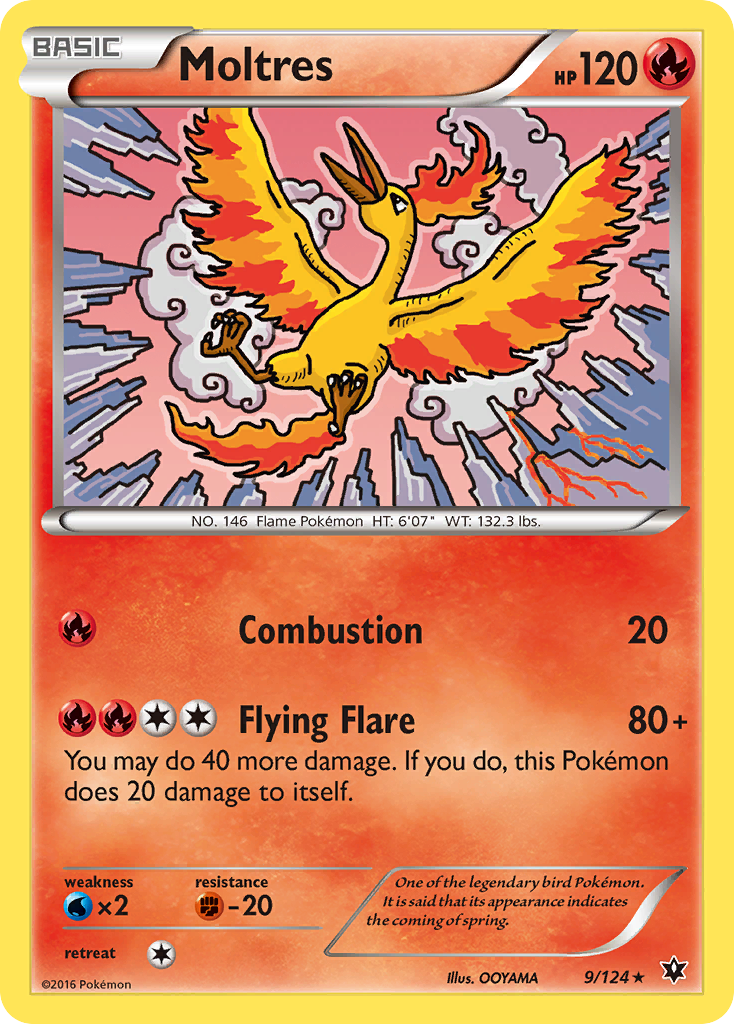 Moltres (9/124) [XY: Fates Collide] | Rock City Comics