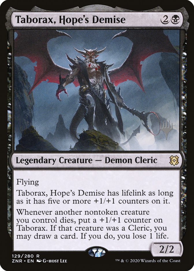 Taborax, Hope's Demise (Promo Pack) [Zendikar Rising Promos] | Rock City Comics