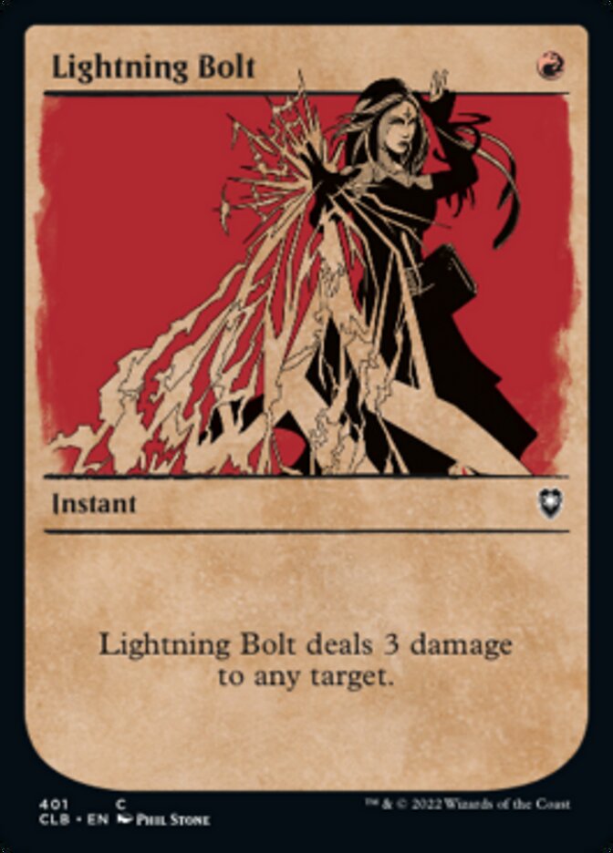 Lightning Bolt (Showcase) [Commander Legends: Battle for Baldur's Gate] | Rock City Comics