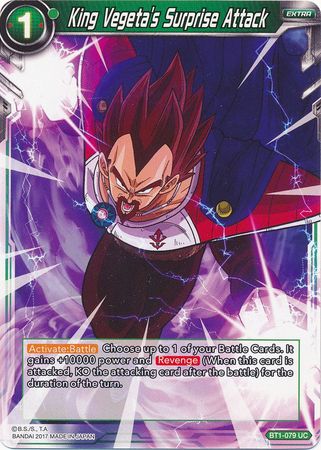 King Vegeta's Surprise Attack [BT1-079] | Rock City Comics