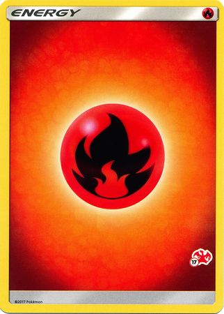 Fire Energy (Charizard Stamp #17) [Battle Academy 2020] | Rock City Comics