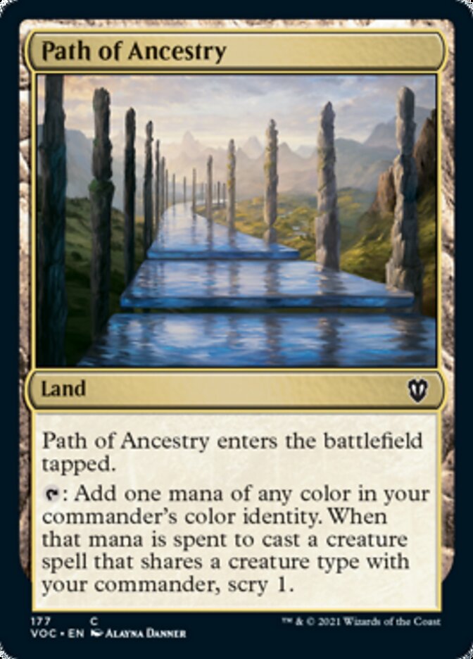 Path of Ancestry [Innistrad: Crimson Vow Commander] | Rock City Comics