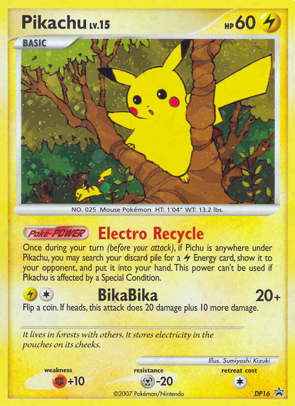 Pikachu (DP16) [Diamond & Pearl: Black Star Promos] | Rock City Comics