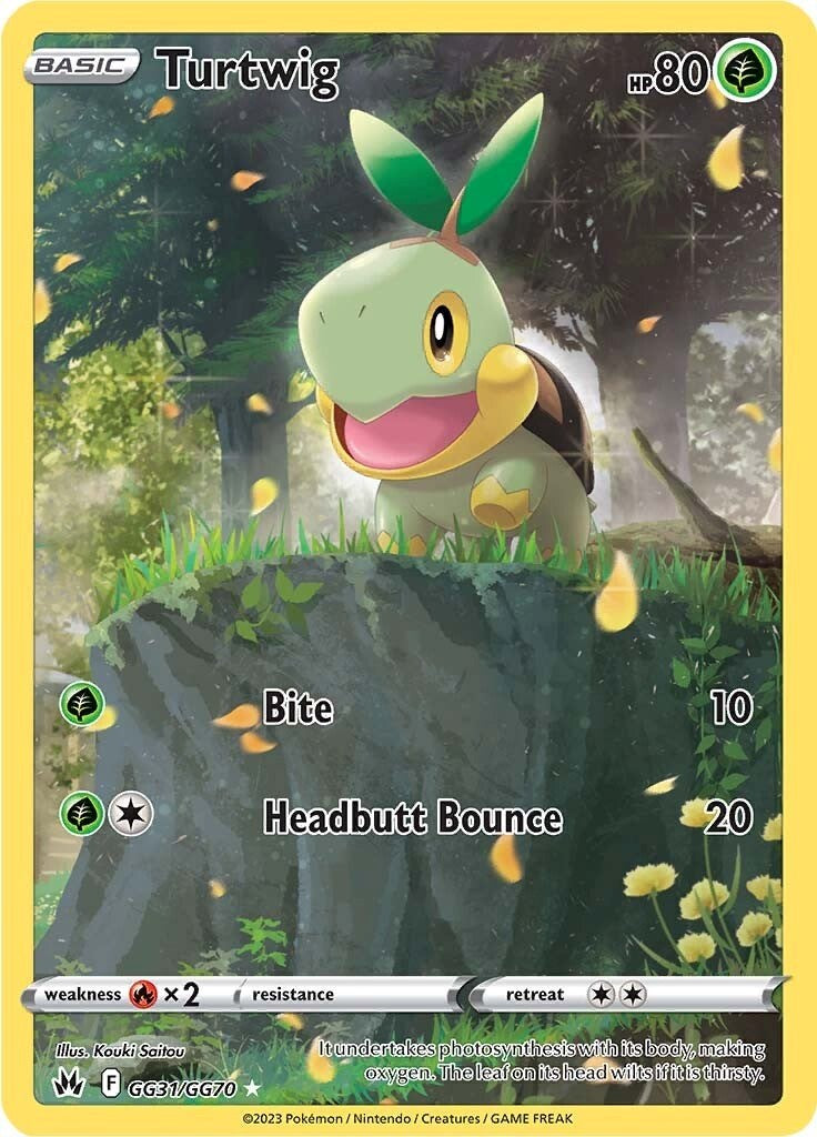 Turtwig (GG31/GG70) [Sword & Shield: Crown Zenith] | Rock City Comics