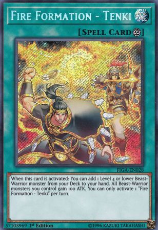 Fire Formation - Tenki [FIGA-EN028] Secret Rare | Rock City Comics