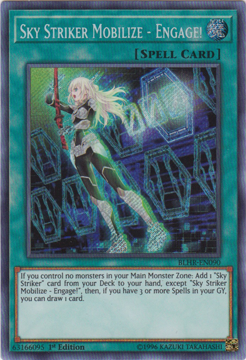 Sky Striker Mobilize - Engage! [BLHR-EN090] Secret Rare | Rock City Comics