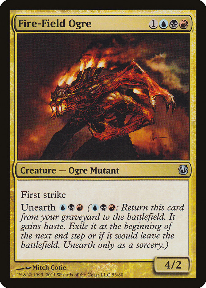 Fire-Field Ogre [Duel Decks: Ajani vs. Nicol Bolas] | Rock City Comics