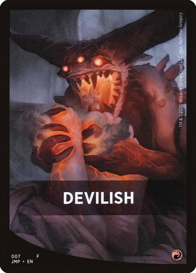 Devilish Theme Card [Jumpstart Front Cards] | Rock City Comics